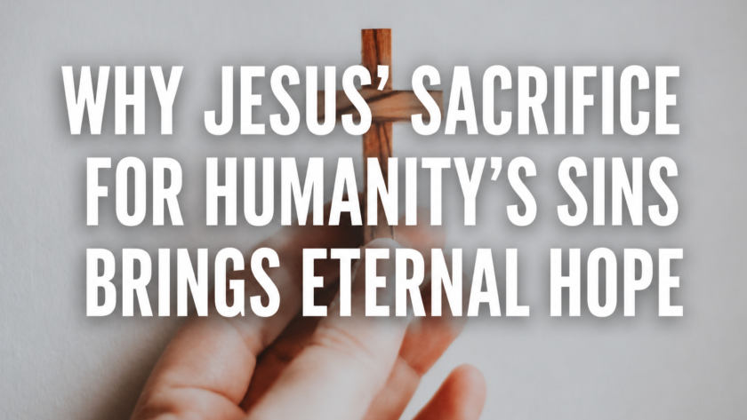 Jesus’ Sacrifice